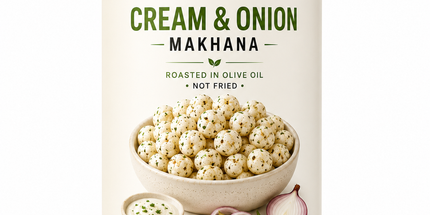 HERBS&amp;HEAVEN™ Cream &amp; Onion Makhana