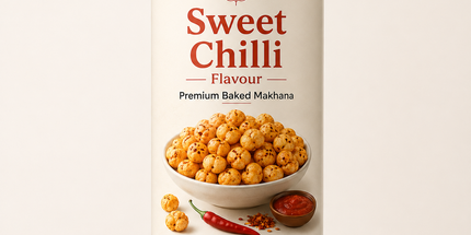 HERBS&amp;HEAVEN™ Sweet Chilli Flavour Premium Baked Makhana.